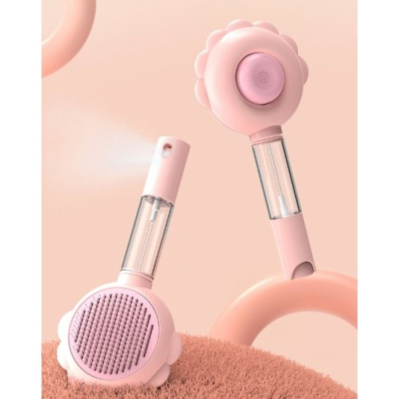 Basmalı Telli Su Sprey Hazneli Fırça