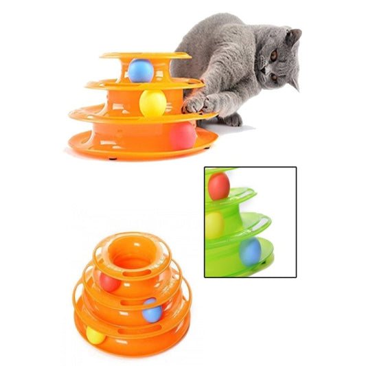 3 Katlı Kedi Oyuncağı