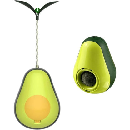 Avokado Şeklinde Mama Hazneli Kedi Oyuncağı