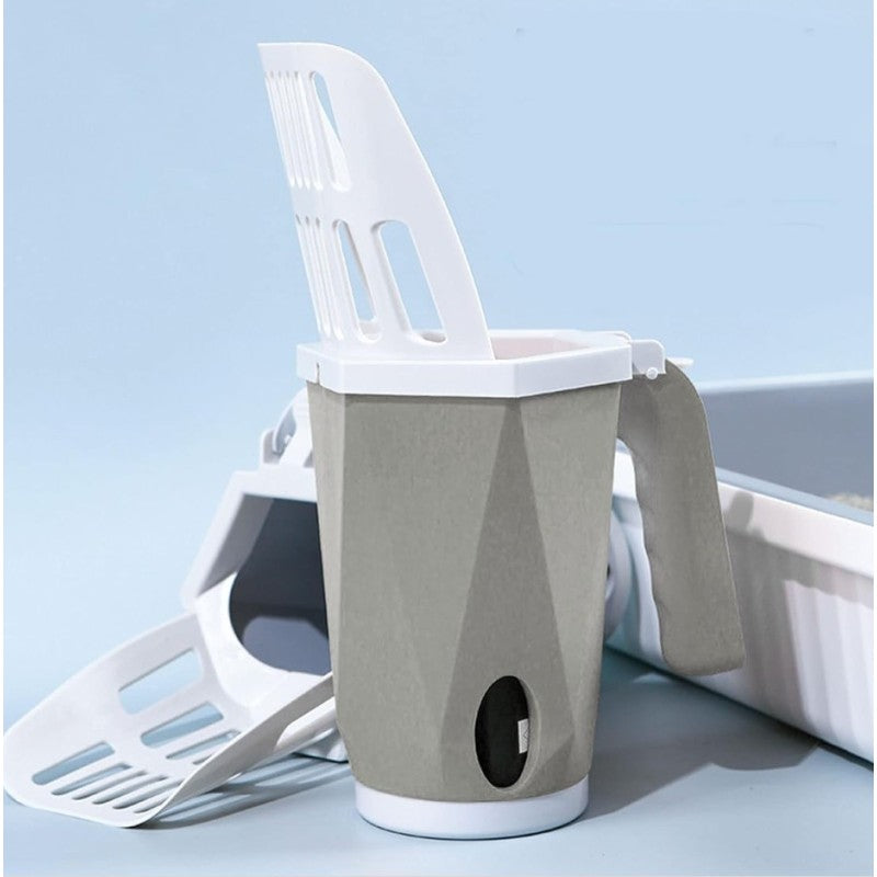 Elekli Kedi Kum Küreği